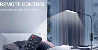 Lámparas de pie led con mando remoto